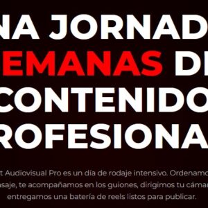 Sprint Audiovisual Pro — 1 jornada