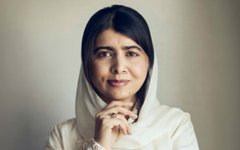Víctor Marfil en el set de la entrevista de ELLE España a Malala Yousafzai, Premio Nobel de la Paz
